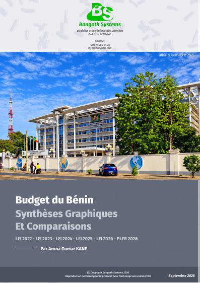 Couverture de la synth&egrave;se budg&eacute;taire &ndash; Bénin
