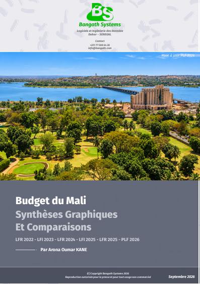 Couverture de la synth&egrave;se budg&eacute;taire &ndash; Mali
