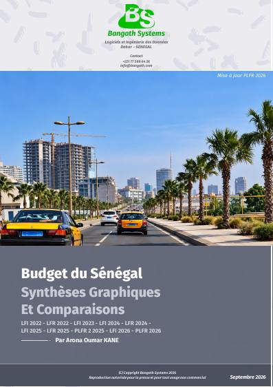 Couverture de la synth&egrave;se budg&eacute;taire &ndash; Sénégal